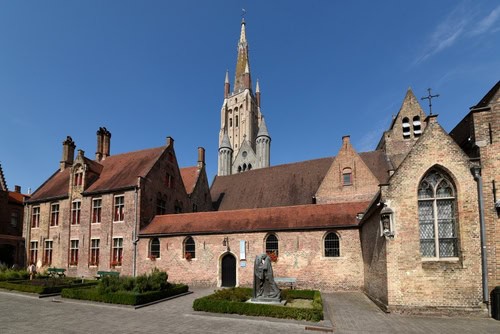 Ansicht der Liebfrauenkirche in Brügge